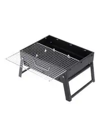 Generic Stainless Steel Foldable Charcoal Grill Dark Grey 36.4cm