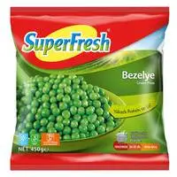 Superfresh Frozen Garden Green Peas 450g