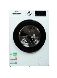 Basic Washing Machine Front Load 8kg, 1400 RPM, Inverter, White, BAWMF-MG8W (Installation Not Included)