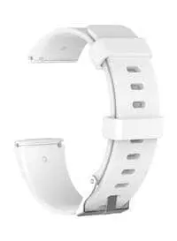 Fitme Replacement Band For Fitbit Versa/Versa Light/Versa 2 Smartwatch, White