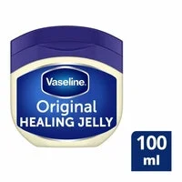 Vaseline 100% Pure Petroleum Jelly For Dry Skin Original To Heal Skin Damage 100ml