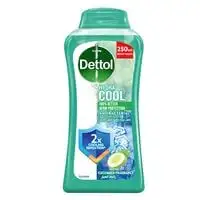 Dettol Hydra Cool Showergel & Bodywash, Cucumber & Icy Menthol Fragrance, 250ml