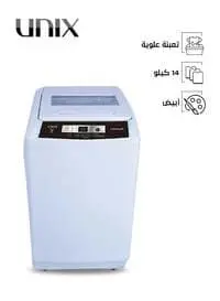 Unix Automatic Washing Machine, Top Load, 14 Kg, White, OMRTL, 150A, Installation Not Included