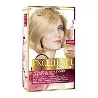 L'Oreal Paris Excellence Cream Triple Care Permanent Hair Colour 9 Very Light Blonde