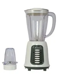 Techno Best 2-In-1 Stand Blender With Grinder, 1.5L, 400W, BSB-001P, White/Gray