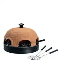 Generic Pottery Pizza Maker 800W 10106748 -Orange/Black
