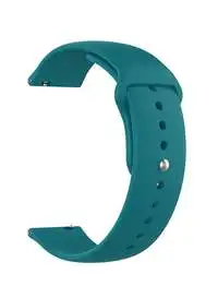 Fitme Clip Silicone Band For 22mm Smartwatch, Green