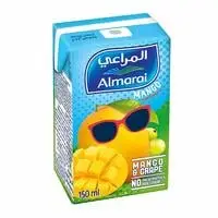 Almarai Mango & Grape Juice 100 %, 140ml