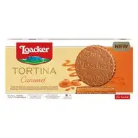 Loacker Tortina Caramel Biscuit 126g