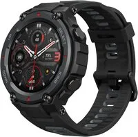 Amazfit T-Rex Pro Smart Watch With GPS, Outdoor Fitness Watch for Men, Military Standard Certified, 100+ Sports Modes, 10 ATM Waterproof, 18 Day Battery Life, Blood Oxygen Heart Rate Monitor, Black