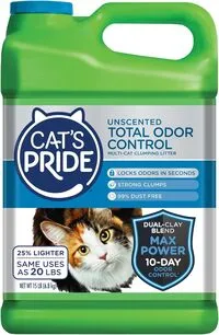 Cat's Pride Unscented Total Odor Control 6.8kg