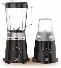 GS General Supreme 400W Blender With Mill, 1.20 Liter Capacity, Black
