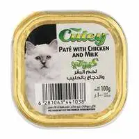 Cutey pate with chicken & milk 100 g