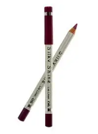 قلم تحديد الشفاه سيلكي شاين مقاوم للماء 06 أرجواني 5G