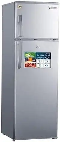 General Supreme 252 Liter 8.9 Cubic Fit Top Mount Double Doors Refrigerator With Automatic Defrost, GSDF252S With 2 Years Warranty (Installation Not Included)
