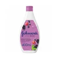 Johnson's Body Wash - Vita-Rich Replenishing Raspberry Extract 400ml