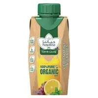 Hayatna 100% Pure No Added Sugar Organic Lemon Mint And Grapes Juice 180ml
