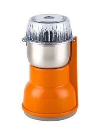 Rebune Portable Electric Coffee Grinder 250W 0.1Kg Re-2-046 -Orange/Clear/Grey