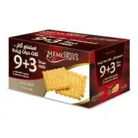 Memories Premium Tea Biscuit 150g ×9+3 Free