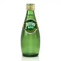 Perrier Natural Sparkling Mineral Water Glass Bottle 200ml