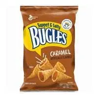 Bugles Sweet And Salty Caramel Crispy Corn Snacks 100g