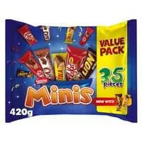 Nestle Minis Mix 35 Piece 420g