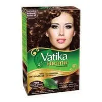 Dabur Vatika Henna Hair Colour 4.5 Dark Brown 10g Pack of 6
