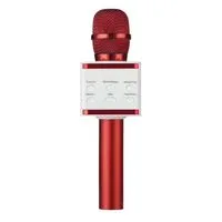 Generic Bluetooth Speaker Mic Karaoke Microphone V7 - Red With White