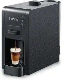 Homix Multi Capsules Coffee Maker, 1100W, Black, Sv832-Bl