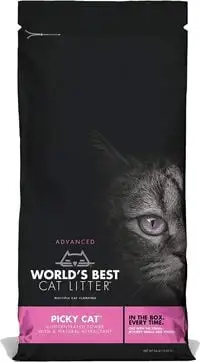 أفضل فضلات القطط في العالم، غير معطرة، تكتل صعب الإرضاء، 10.8 كجم