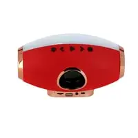 Olsenmark Portable Wireless Speaker - Powerful Bass Bluetooth Speaker 5.0 With Light, Bt/Call/Usb/Tf/Fm/Aux, Top Mounted Controls, 2 Years Warranty