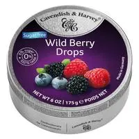 Cavenish & Harvey - Wild Berry Candy Drops Sugar Free 175g
