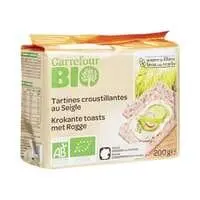 Carrefour (Bio) Rye Melba Toasts 200g