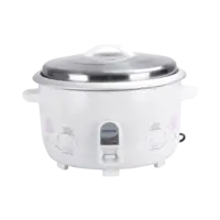 Geepas Electric Rice Cooker, 8L, 2500W, GRC4322, White