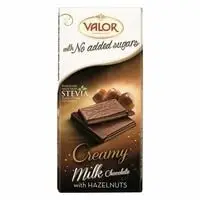 Valor Milk Chocolate Hazelnut 100g