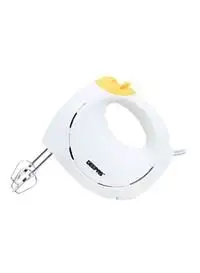 Geepas Electric Hand Mixer 150W Ghm43012 White/Yellow