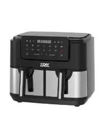 Air Fryer - Two Separate Drawers - 2600 Watts - 9 Liters - XPAF-2D26W  (Installation Not Included)