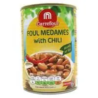Carrefour Foul Medames With Chili 400g