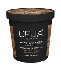 Celia Shower Sugar Scrub with Argan Oil 600g
