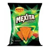 Kitco Mexita Sweet And Sour Tortilla Chips 180g Pack of 12