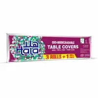 Hala Table Cover Travel Pack 3+1 Rolls 76 Sheets