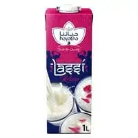 Hayatna Lassi Rose flavoured fermented milk based drink Free from preservatives 1L