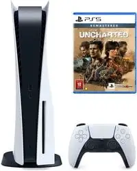إصدار قرص وحدة التحكم Sony PlayStation 5 مع مجموعة PS5 Uncharted Legacy Of Thieves