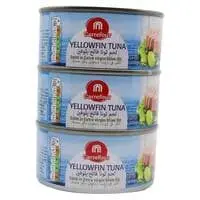Carrefour Yellowfin Tuna Solid In Extra Virgin Olive Oil 170g Pack of 3