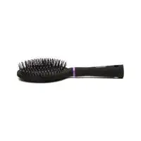 Cecilia Large Oval Hair Brush, Black/Purple
