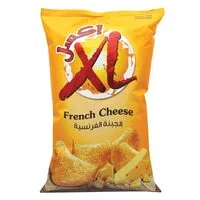 اكس ال شيبس بالجبنة الفرنسية 185 جرام