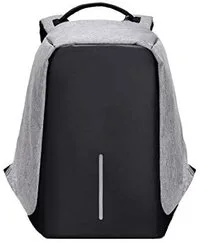 حقيبة ظهر بتصميم مضاد للسرقة مع حقيبة كتف بمنفذ شحن USB للطلاب ورجال الأعمال