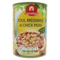 Carrefour Foul Medames With Chickpeas 400g