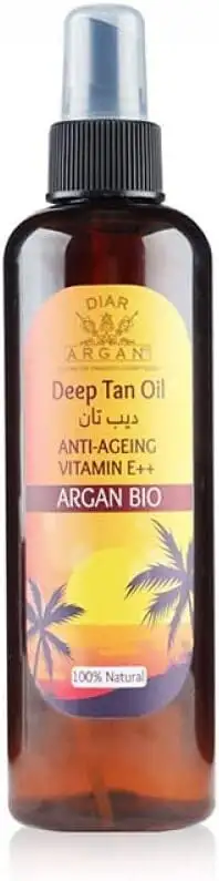 DiararArgan & Carrot Oil Deep Tan Tan Oil Vitamin E++ 250ml