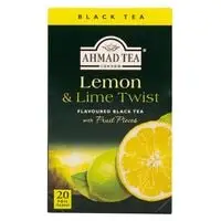 شاي أحمد-6 × 20 أكياس شاي مغلف بورق الألمنيوم بالليمون والليمون